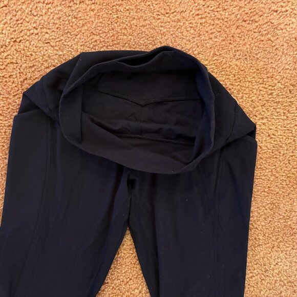 EXCELLENT Lululemon Align High-Rise Pant Pockets 25" Nulu Black Yoga Leggings 8 - Picture 6 of 9